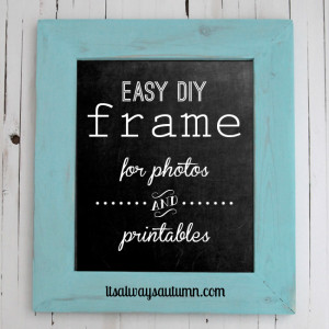 ... for building photo frames, check out 20 best DIY frame tutorials