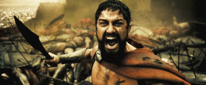 Madness? This is Sparta!!! [ kicks the Persian messenger into a well ]