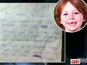 10-year-old sister of Newtown victim supports gun control in ...