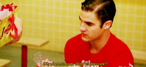 gif glee Spoiler Darren Criss blaine anderson i'd much rather gif an ...