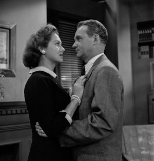 Still of Les Damon and Ruth Warrick in As the World Turns (1956)