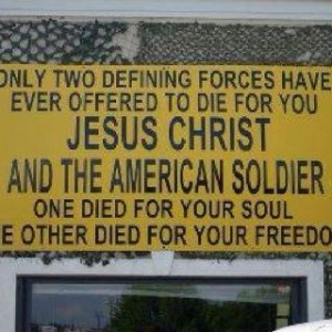 Jesus and US Military, THANK GOD! strength
