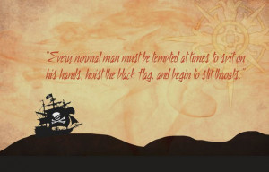 Made this wallpaper with the HL Mencken quote - 