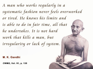 Mahatma Gandhi Quotes on Work