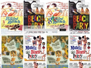 Sixties Beach Party Homepage Themes