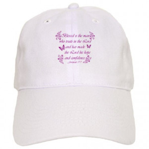 Bible Gifts > Bible Hats & Caps > Inspirational Christian quotes Cap