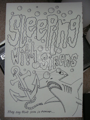 Sleeping With Sirens Drawings Tumblr