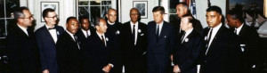 President Kennedy with leaders of the March on Washington, 28 August ...