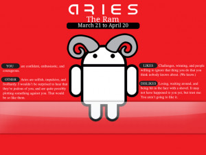 Aries Android G1 Wallpaper