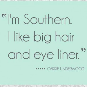 Love Carrie Underwood! #quote