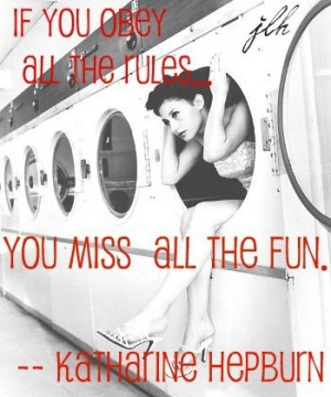 Sassy Katharine Hepburn quote