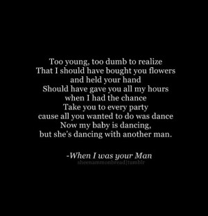 When I Was Your Man | Bruno Mars