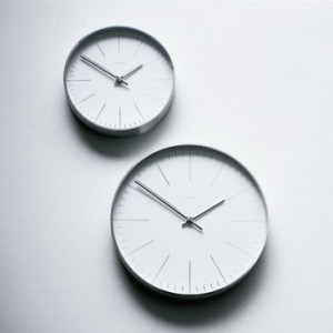 Max Bill Wall Clock with Lines, Wall Clocks & Max Bill Wall Clocks ...