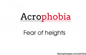 Fear of height