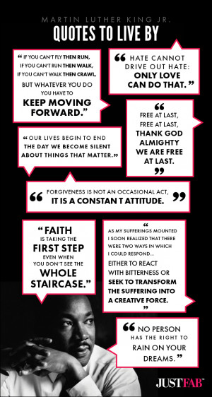 Martin Luther King Jr Quotes, Videos, Infographic