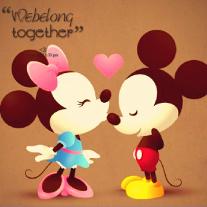 Quotes Picture: we belong together