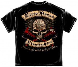 ELITE BREED-UNITED BROTHERHOOD OF FIREFIGHTER BIKERS (2-SIDED PRINT)
