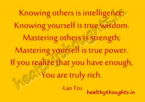 thought for the day-Knowing others is intelligence-lau Tzu-quotes