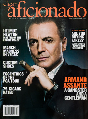 Armand Assante Cigar Gangster Gentleman Gotti Movie Wall Italian Mob