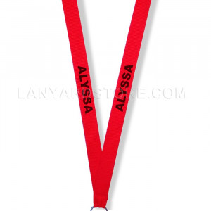 Lanyard Printed With The Name 'ALYSSA'
