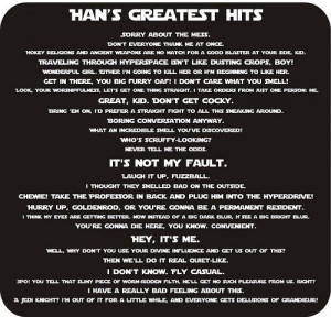 Star Wars. Han Solo's greatest quotes!
