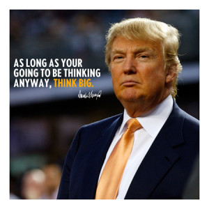 Donald Trump Quote Canvas Art Print