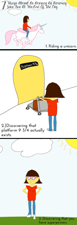 Things Almost As Amazing As Removing Your Bra At The End Of The Day