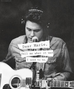 dear marie - john mayer : can't wait for his new album and this song!