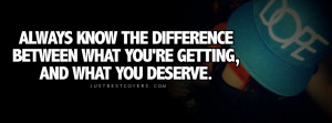 Always Know The Difference Facebook Cover Photo