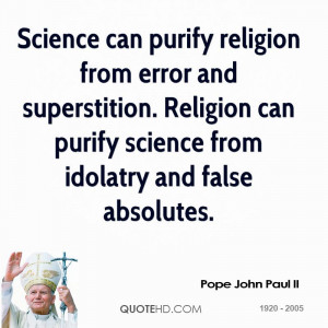 can purify religion from error and superstition. Religion can purify ...