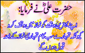 Quotes About Hazrat Ali In Urdu