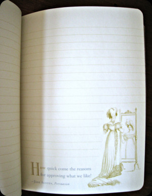 pages include quotes from Jane Austen's novels and personal letters ...
