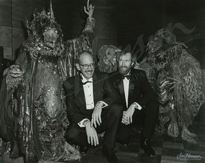Frank Oz & Jim Henson dressed up for the premiere party for the The ...