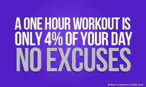 One Hour Workout Is