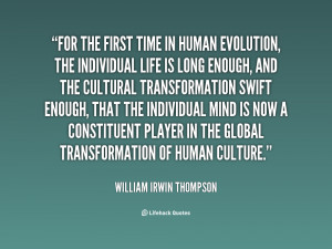 Quotes About Human Evolution