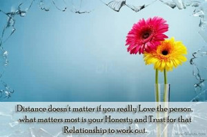 Distance Doesn’t Matter If You Really Love The Person - Relationship ...