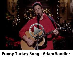 Daily Video – Adam Sandler Sings the Thanksgiving or Turkey Song
