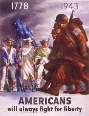 The posters used in the Revolutionary War inspired propaganda for ...