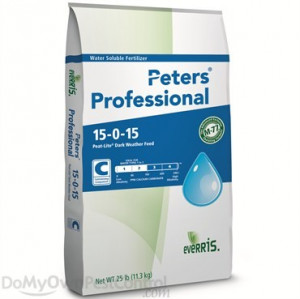 Peters Professional 15 - 0 - 15 Peat Lite Dark Weather Feed Fertilizer