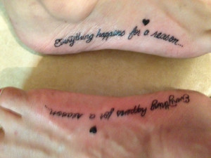 Mother To Daughter Quotes For Tattoos Matching tattoos with my mom