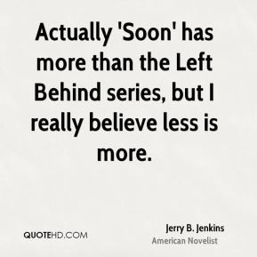 Jerry B. Jenkins Quotes