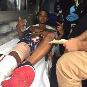 ... /rae-sremmurd-slim-jimmy-leg-injury-governors-ball-fall-offstage