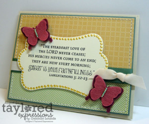one of the bible verses i accented it with some dots of buttercream ...