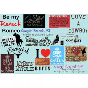 Cowgirl Quotes. - Polyvore