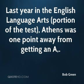 English Language Arts Quotes the English Language Arts