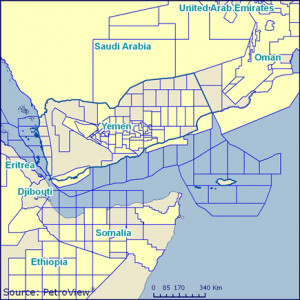 yemen map middle east