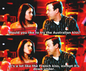 Jason Sudeikis Asks a Girl For An Australian Kiss In Hallpass
