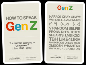 How to speak Gen Z: The alphabet according to Generation Z | McCrindle ...