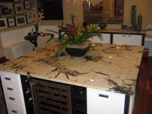 Vintage Kitchen Granite Countertop