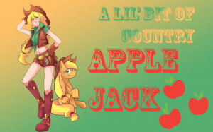 MLP:FiM Apple Jack Wallpaper 3 by DJ-TaviStar